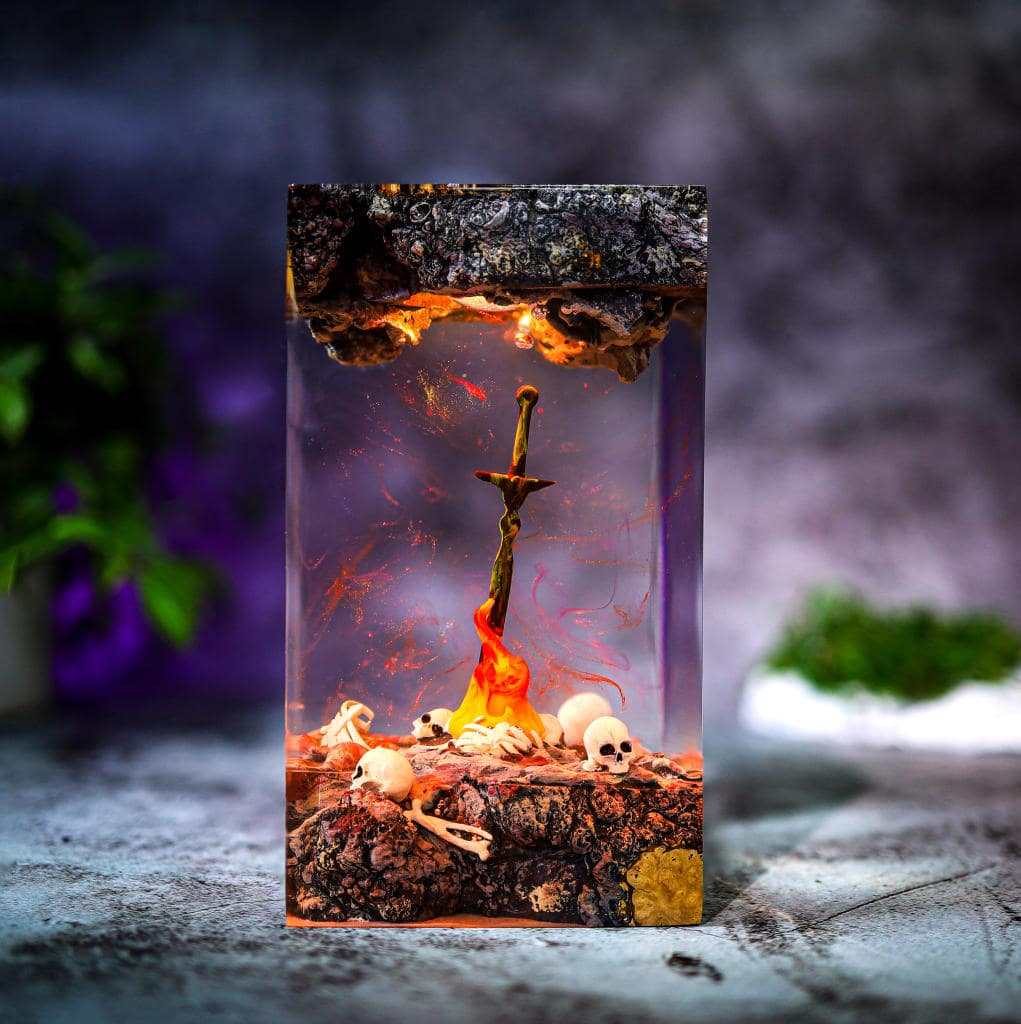 Dark Souls Bonfire Sword Night Lamp - Image 11
