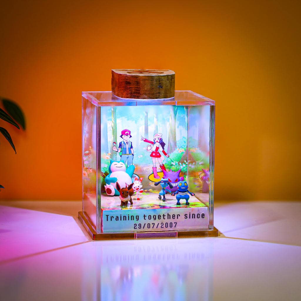 CUSTOMIZABLE Pokemon Anniversary Epoxy Lamp - Image 9