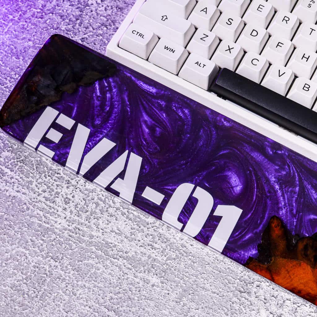 EVA-01 Evangelion Resin Wrist Rest - Image 10