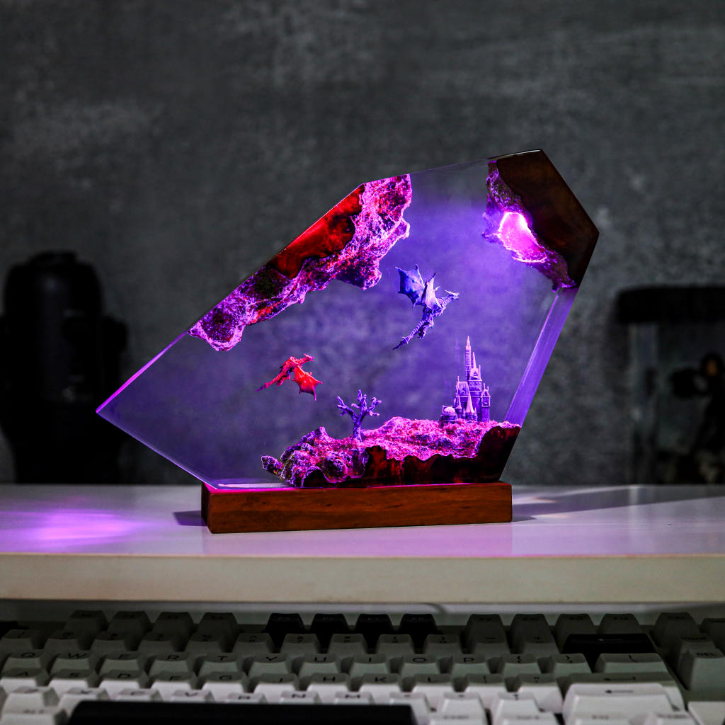 Ice Dragon and Fire Dragon Night Light Ver 2 - Image 10