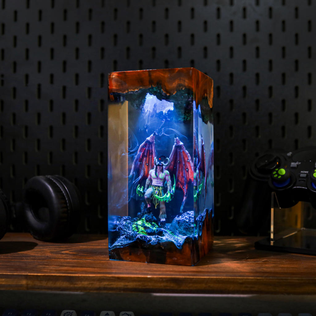 Illidan Stormrage Warcraft Night Light Ver 2 - Image 9