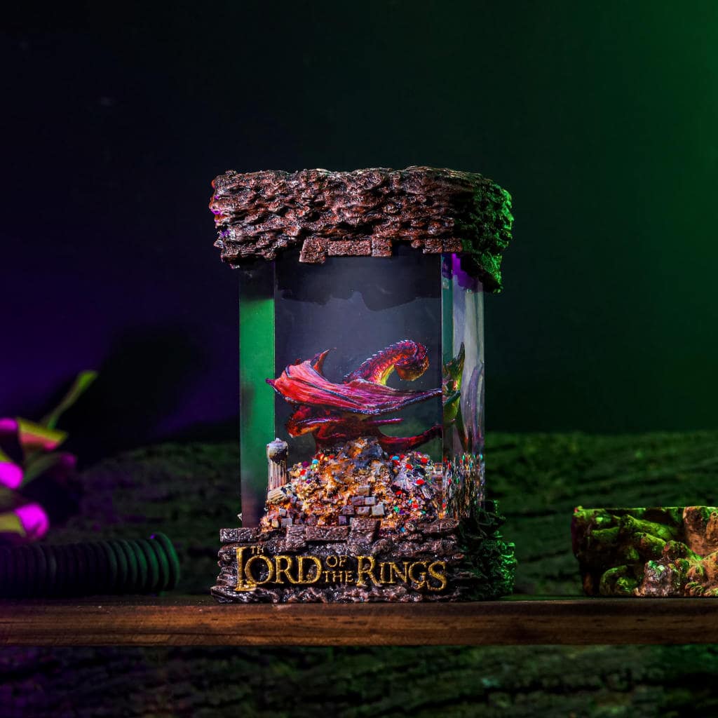 Smaug Dragon The Hobbit Resin Night Light - Image 7