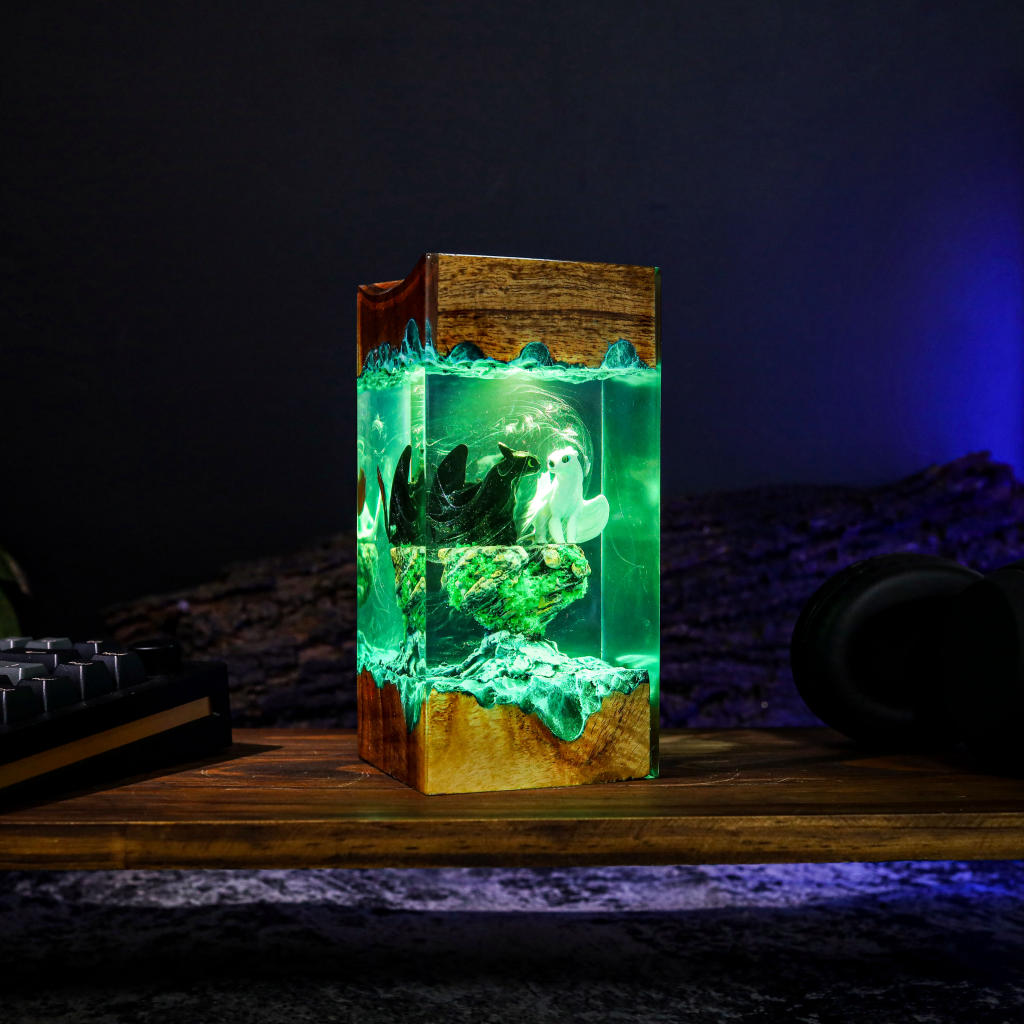 Toothless and Light Fury Lamp Ver 4 - Image 11