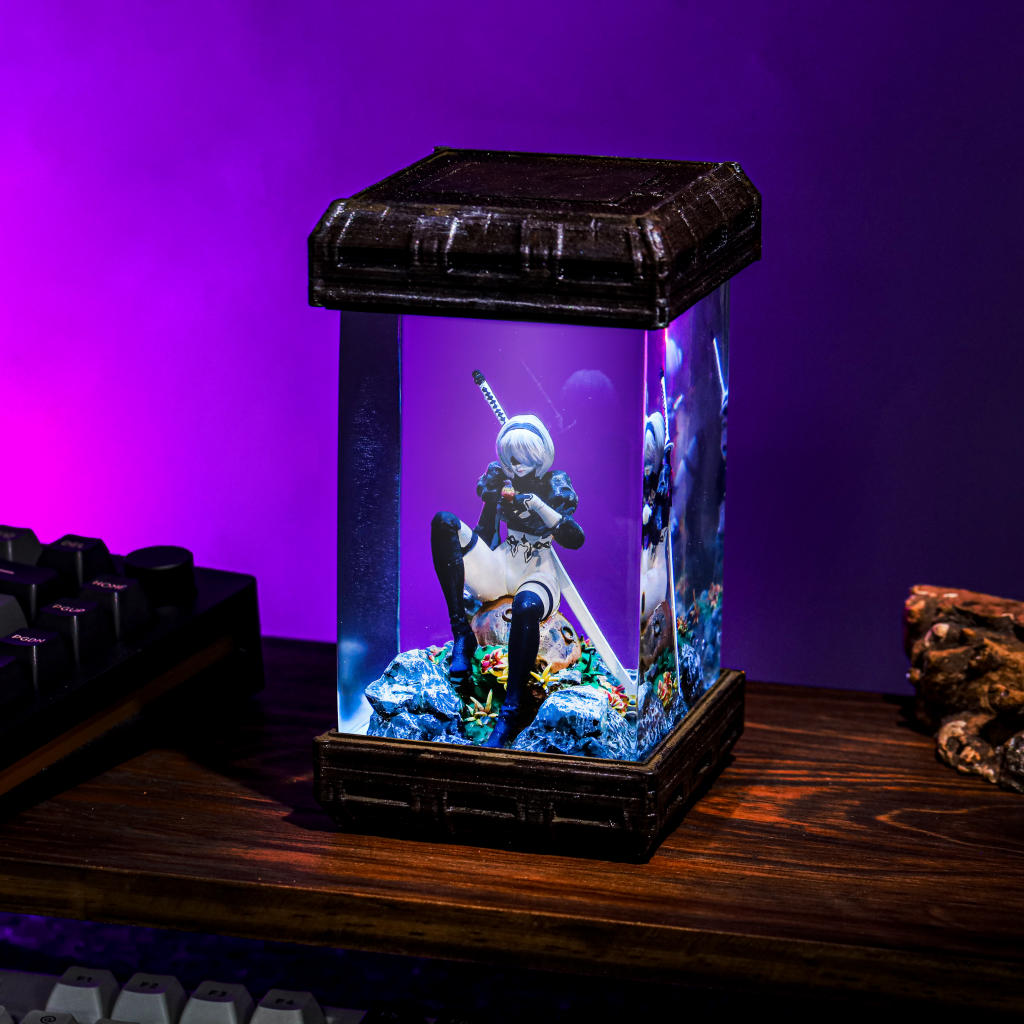 YoRHa No.2 Nier: Automata Resin Lamp - Image 10