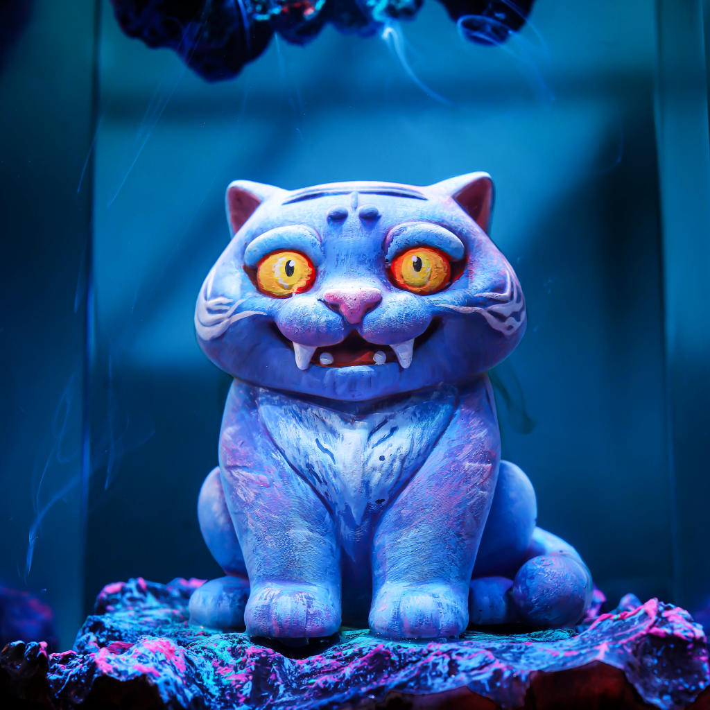 Derpy Tiger KPop Demon Hunters Lamp - Image 10
