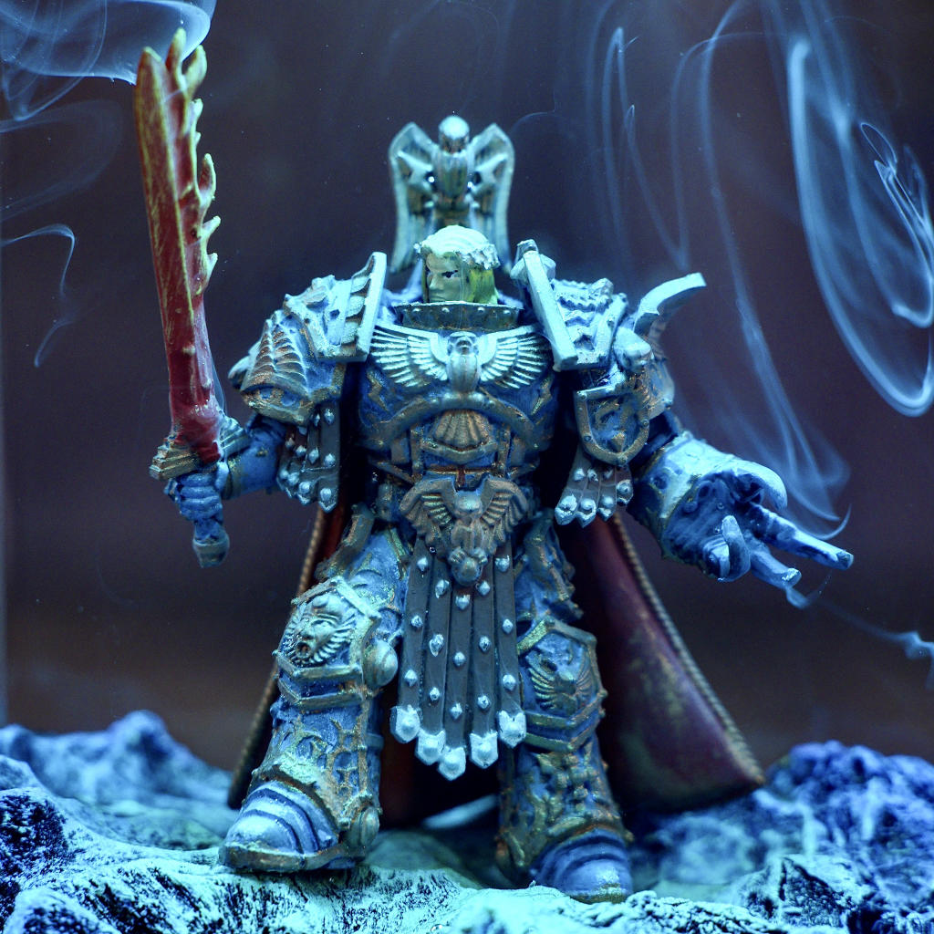 Emperor of The Mankind Warhammer Lamp - Image 9