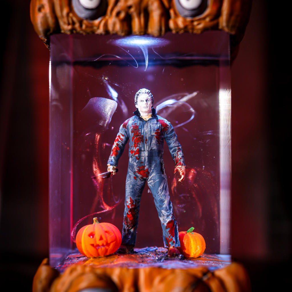 Jason Voorhees Friday the 13th Halloween Pumpkin Lamp - Image 9