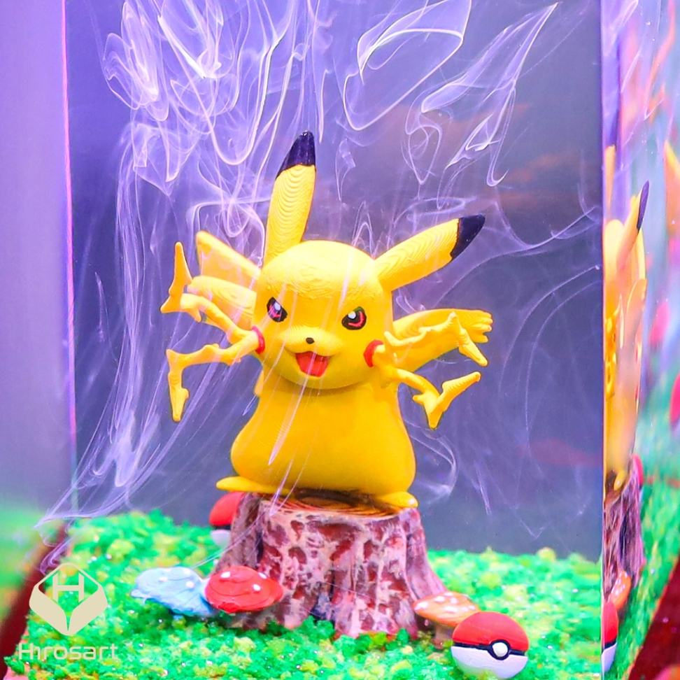 Pikachu Pokemon Resin Lamp Ver 2 - Image 11