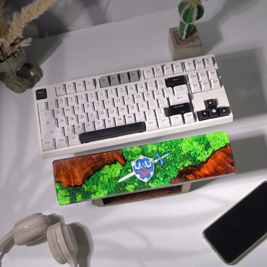Zelda Hylian Shield and Master Sword Wrist Rest - Image 2