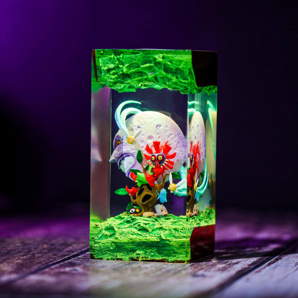 Zelda Skull Kid and Moon Night Light - Image 7