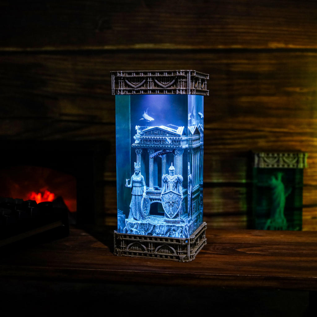 Ancient Greek Temples Night Lamp - Image 11