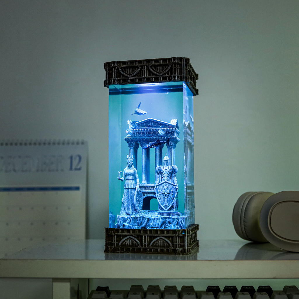 Ancient Greek Temples Night Lamp - Image 4