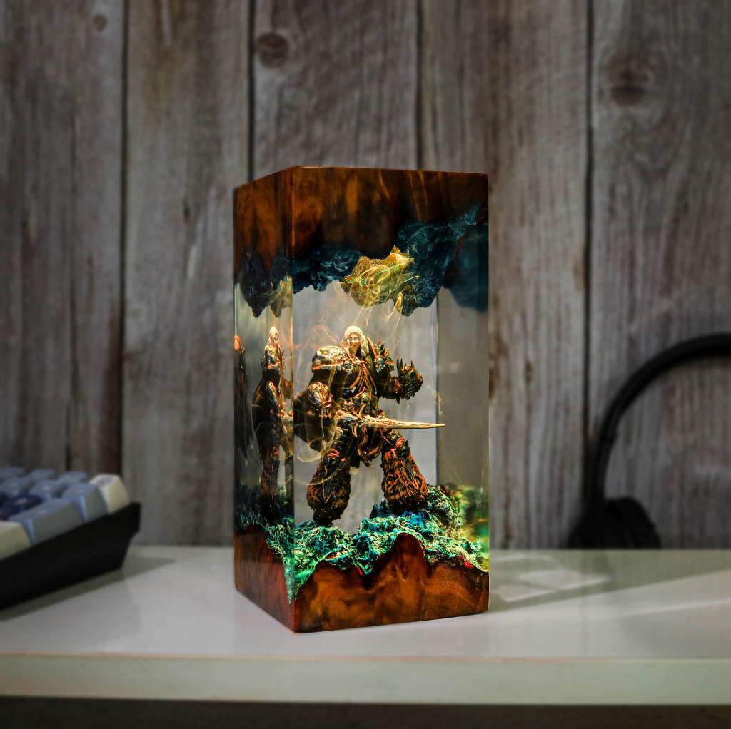 Arthas Menethil Warcraft Night Light - Image 6