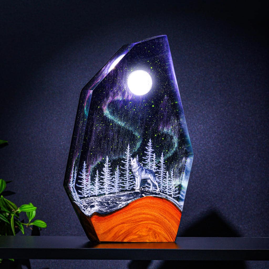 Aurora Borealis HUSKY Night Light - Image 2