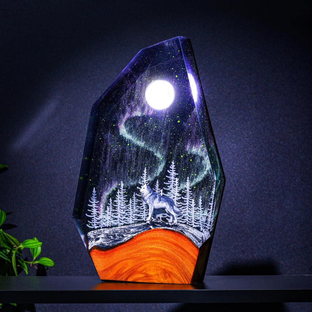 Aurora Borealis HUSKY Night Light - Image 3