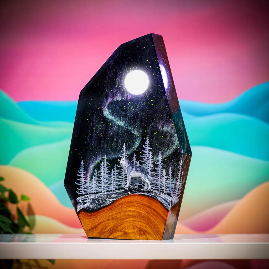 Aurora Borealis HUSKY Night Light - Image 6