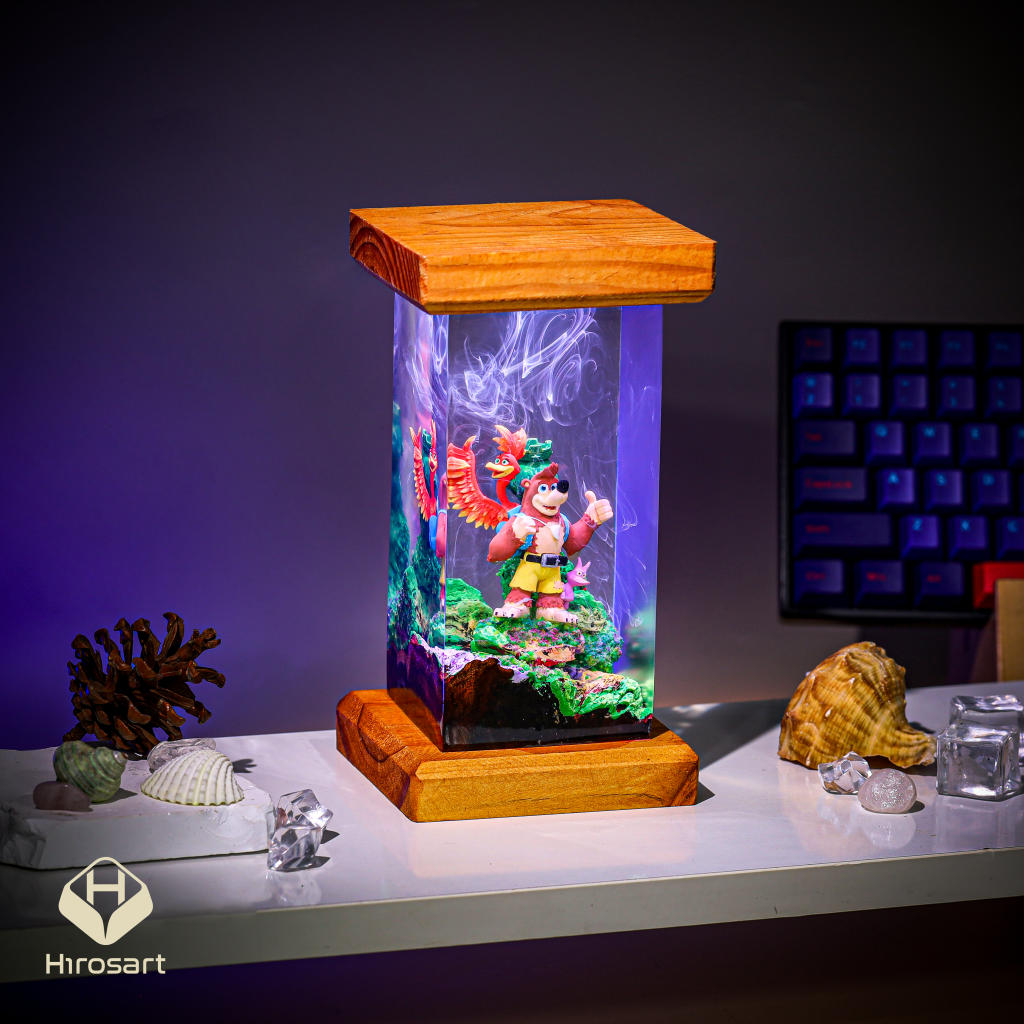 Banjo - Kazooie Resin Lamp - Image 4