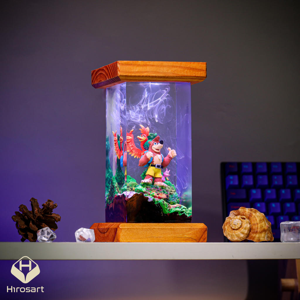 Banjo - Kazooie Resin Lamp - Image 5