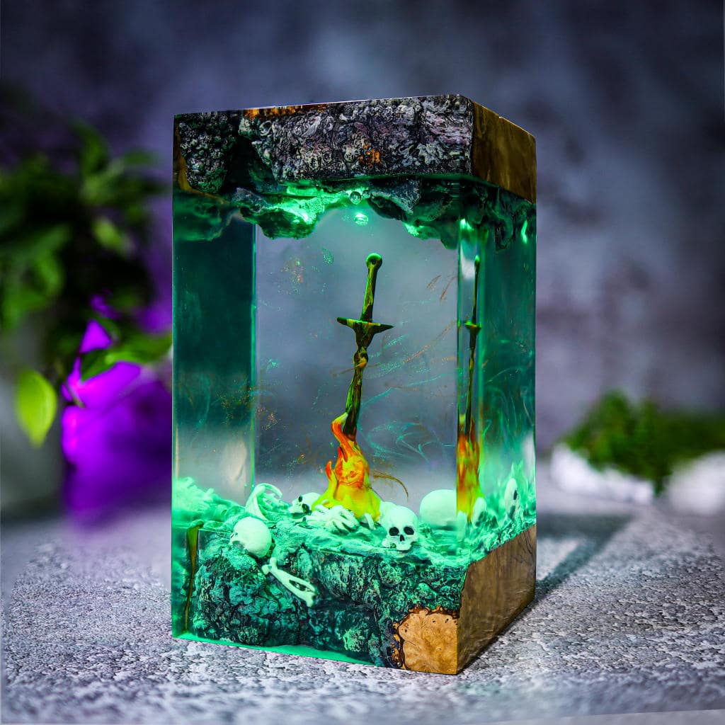 Dark Souls Bonfire Sword Night Lamp - Image 10