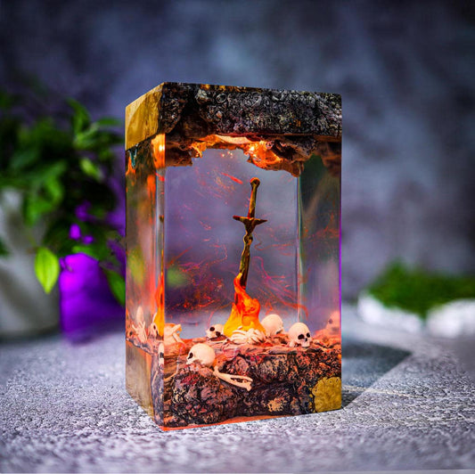 Dark Souls Bonfire Sword Night Lamp - Image 2