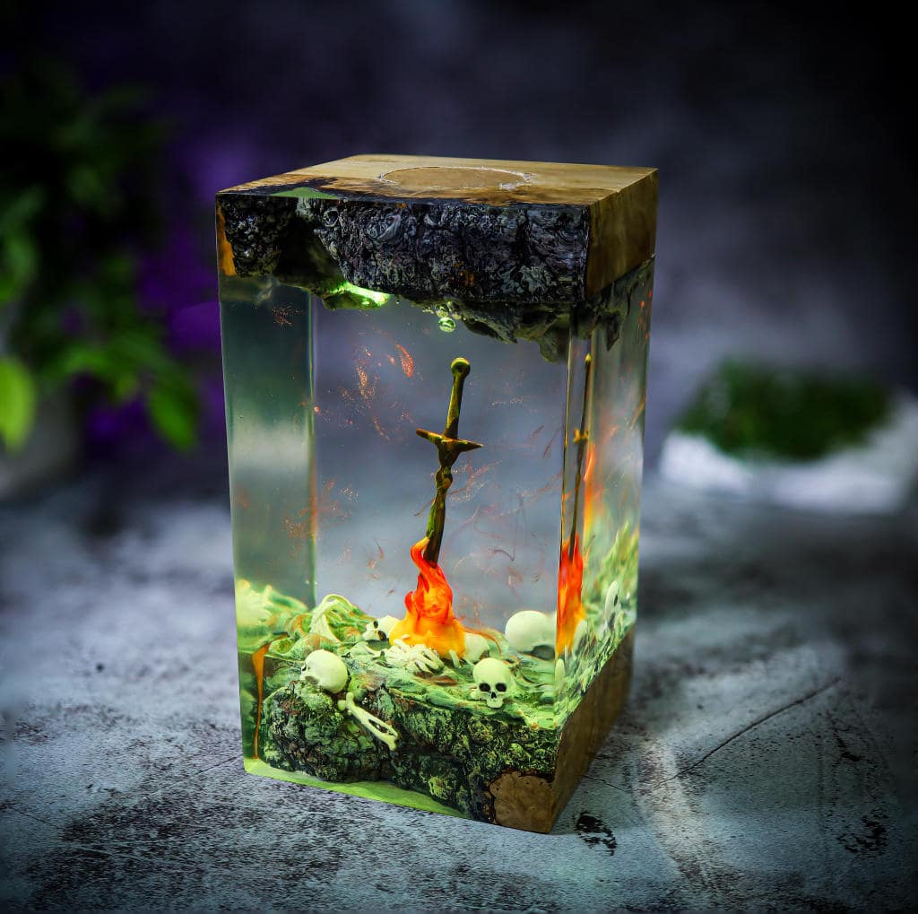 Dark Souls Bonfire Sword Night Lamp - Image 9