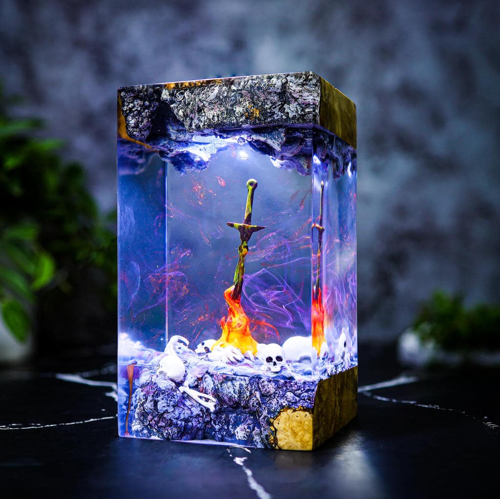 Dark Souls Bonfire Sword Night Lamp - Image 4