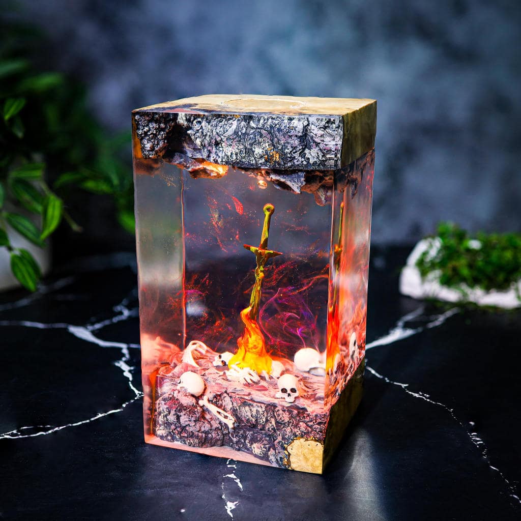 Dark Souls Bonfire Sword Night Lamp - Image 3