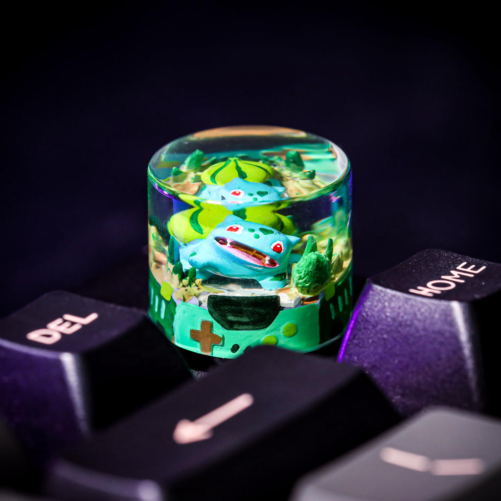 Bulbasaur Pokémon Keyboard Knob - Image 4