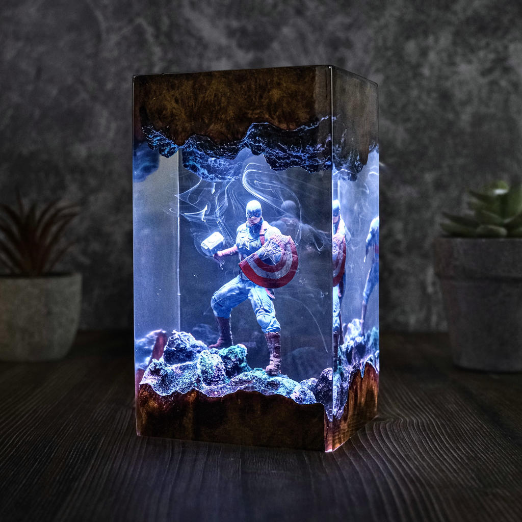 Captain America Night Light - Image 7