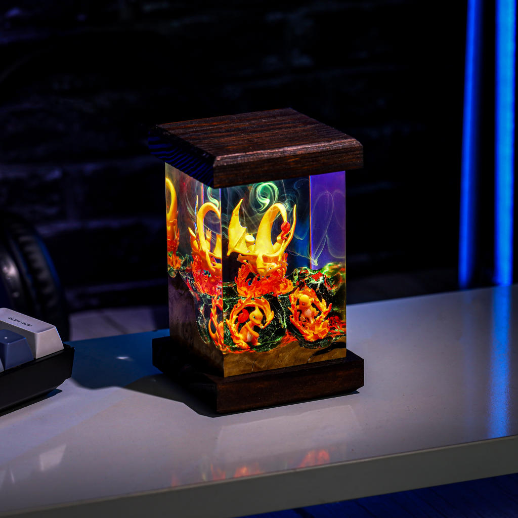 Charizard Evolution Pokemon Resin Night Light - Image 9