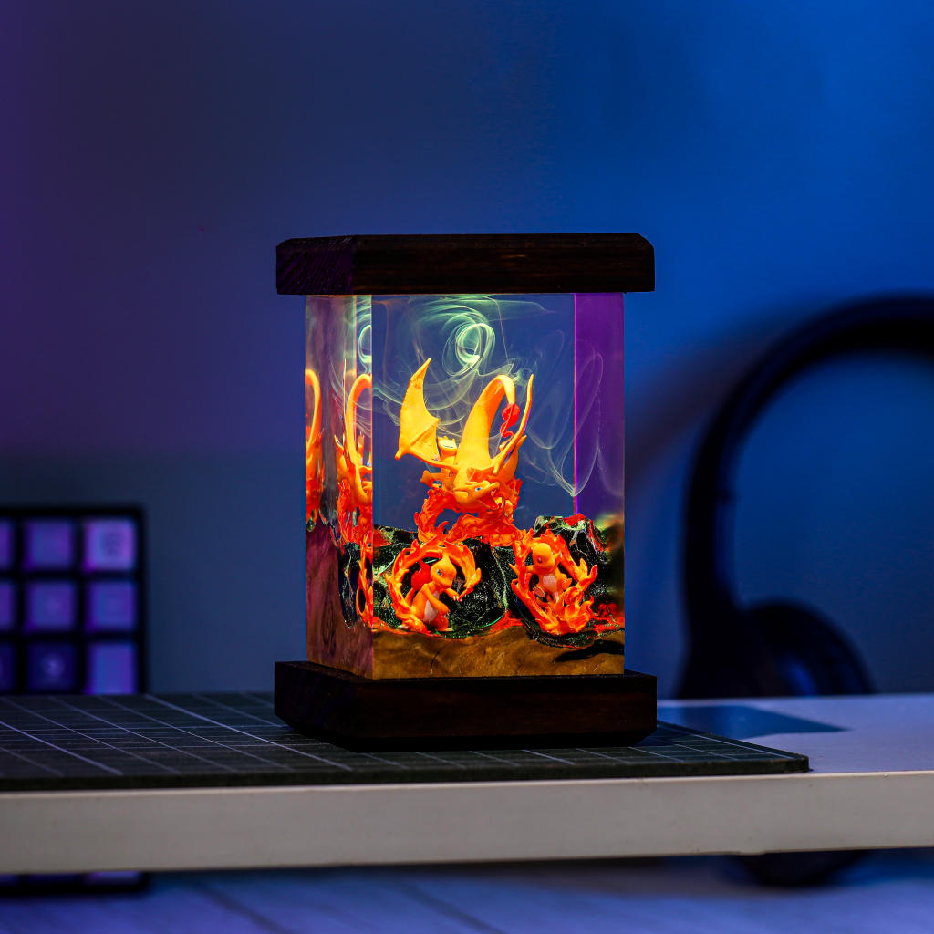 Charizard Evolution Pokemon Resin Night Light - Image 8