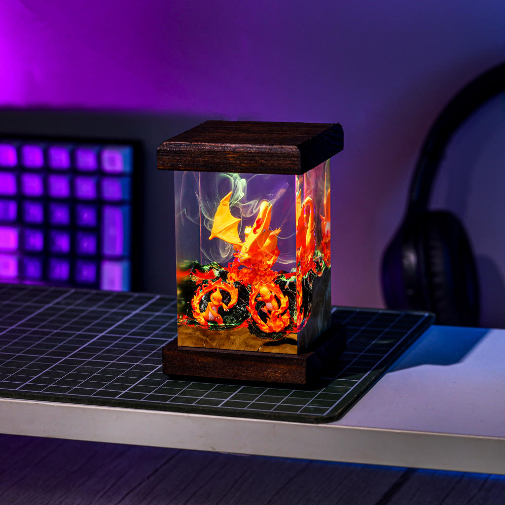 Charizard Evolution Pokemon Resin Night Light - Image 7