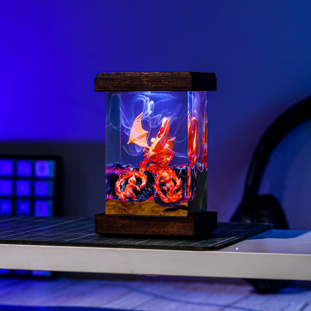 Charizard Evolution Pokemon Resin Night Light - Image 6