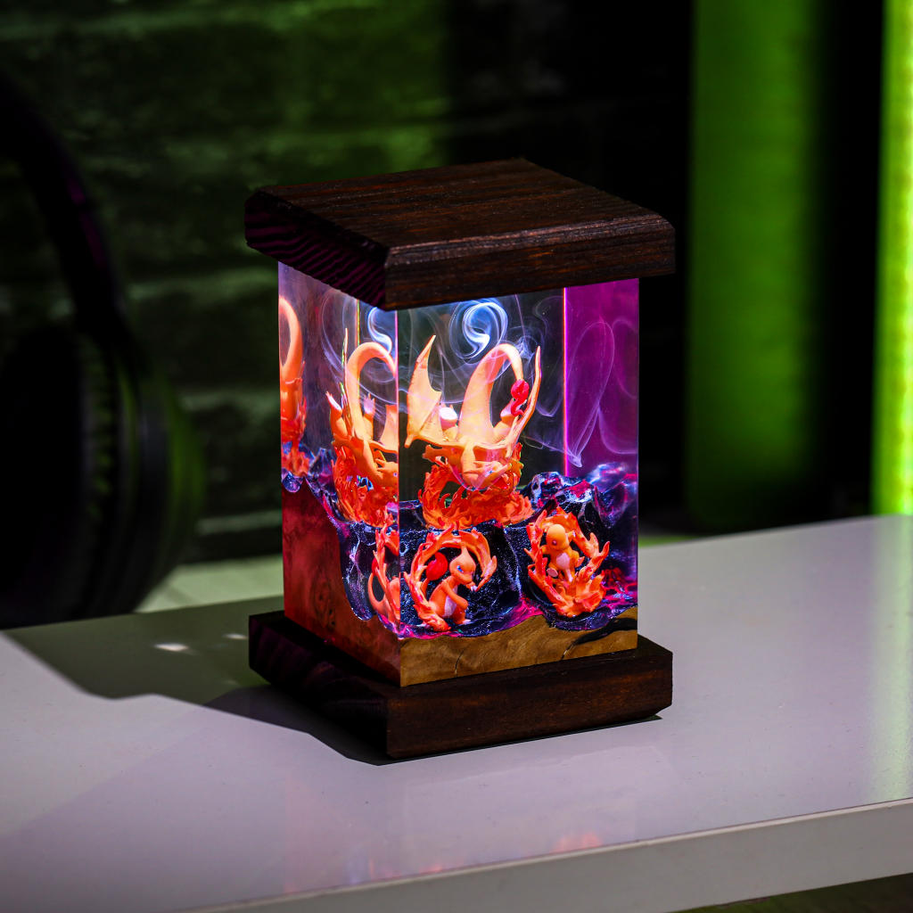 Charizard Evolution Pokemon Resin Night Light - Image 5
