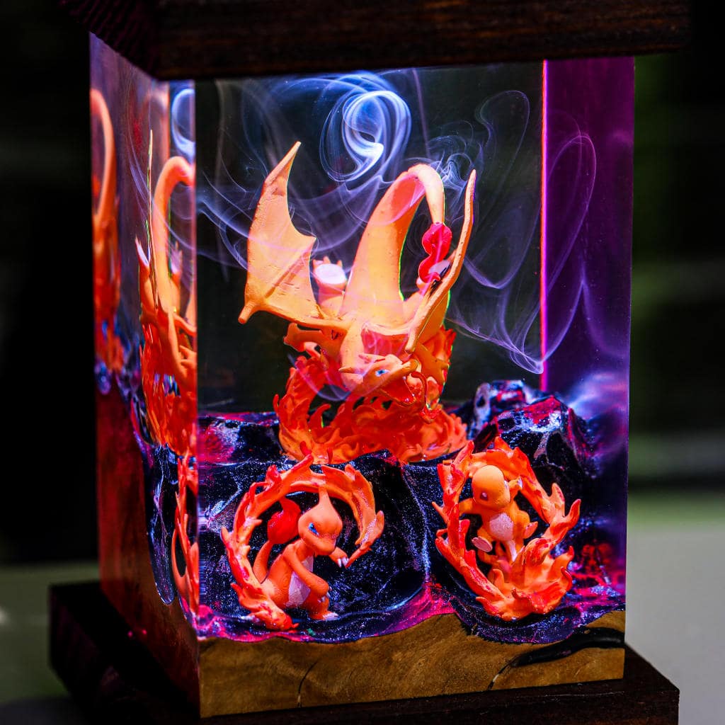 Charizard Evolution Pokemon Resin Night Light - Image 3