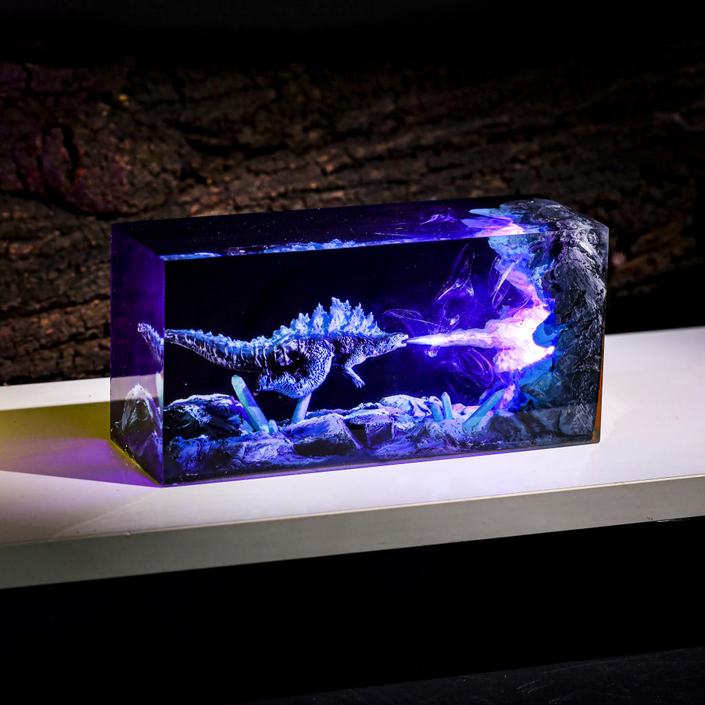 Cuboid GODZILLA Monster Epoxy Night Light - Image 3
