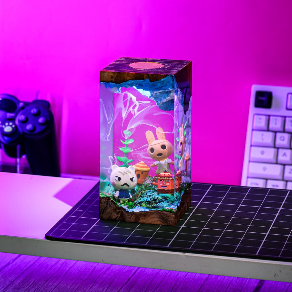Custom Animal Crossing Resin Night Light - Image 6