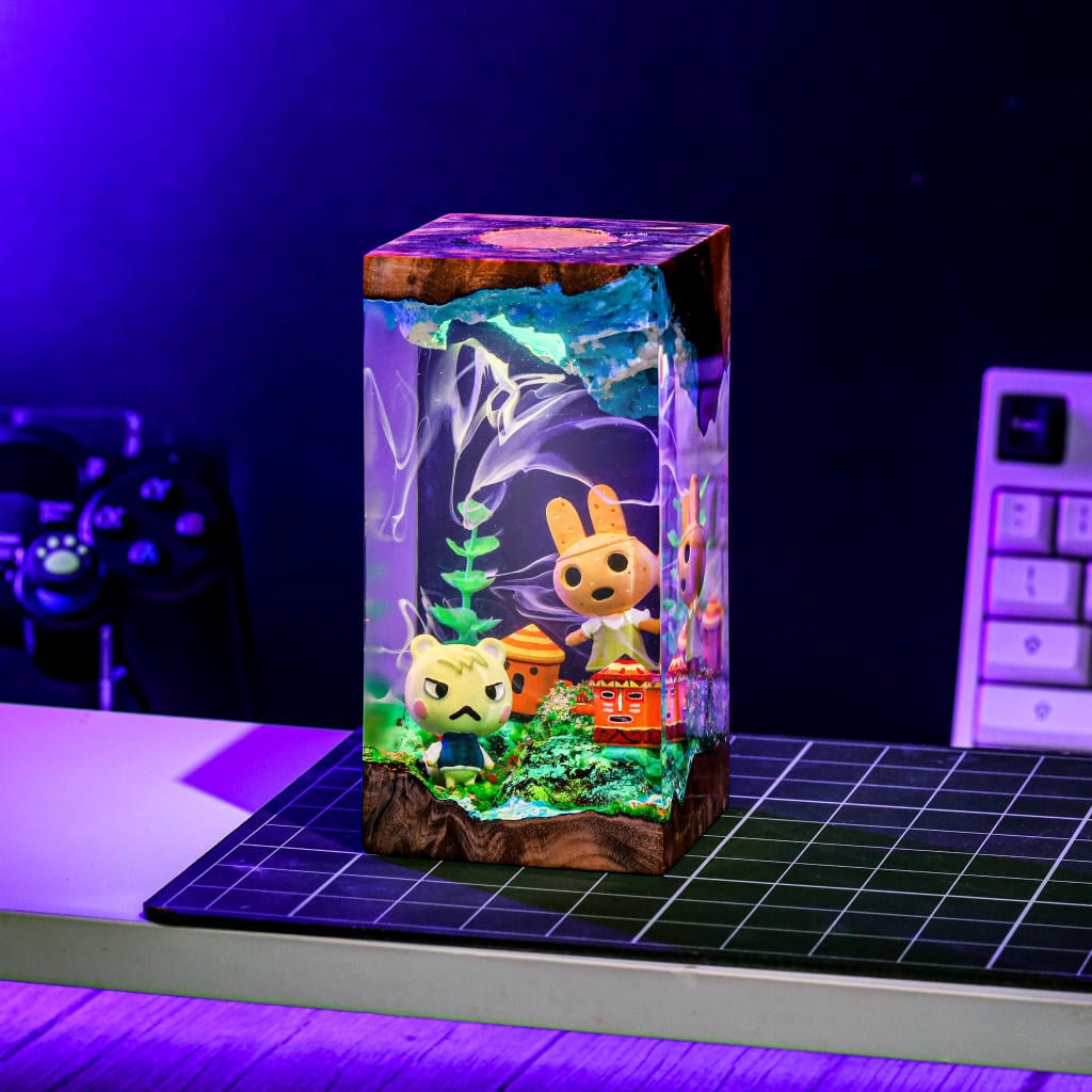 Custom Animal Crossing Resin Night Light - Image 9