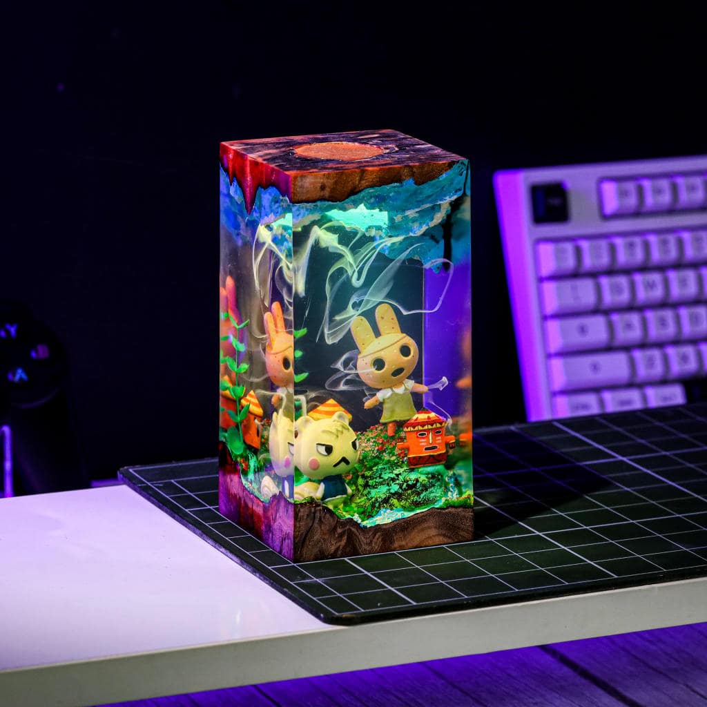 Custom Animal Crossing Resin Night Light - Image 7