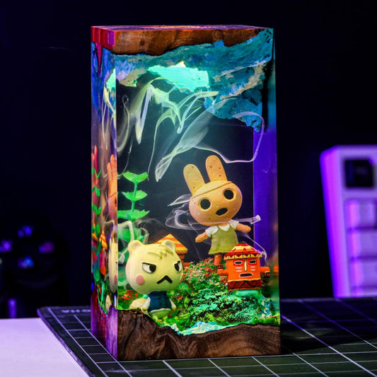 Custom Animal Crossing Resin Night Light - Image 2