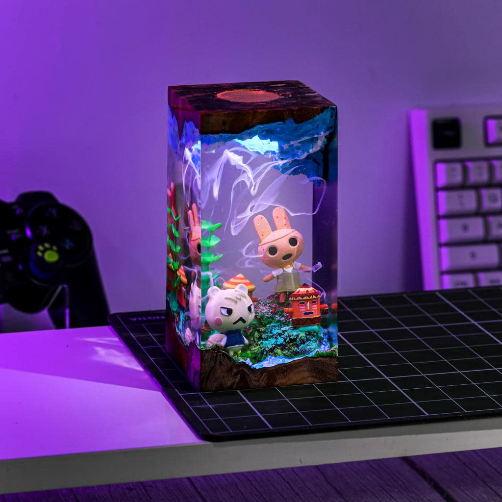 Custom Animal Crossing Resin Night Light - Image 4