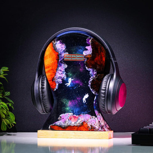 Custom Galaxy Headphone Stand - Image 2