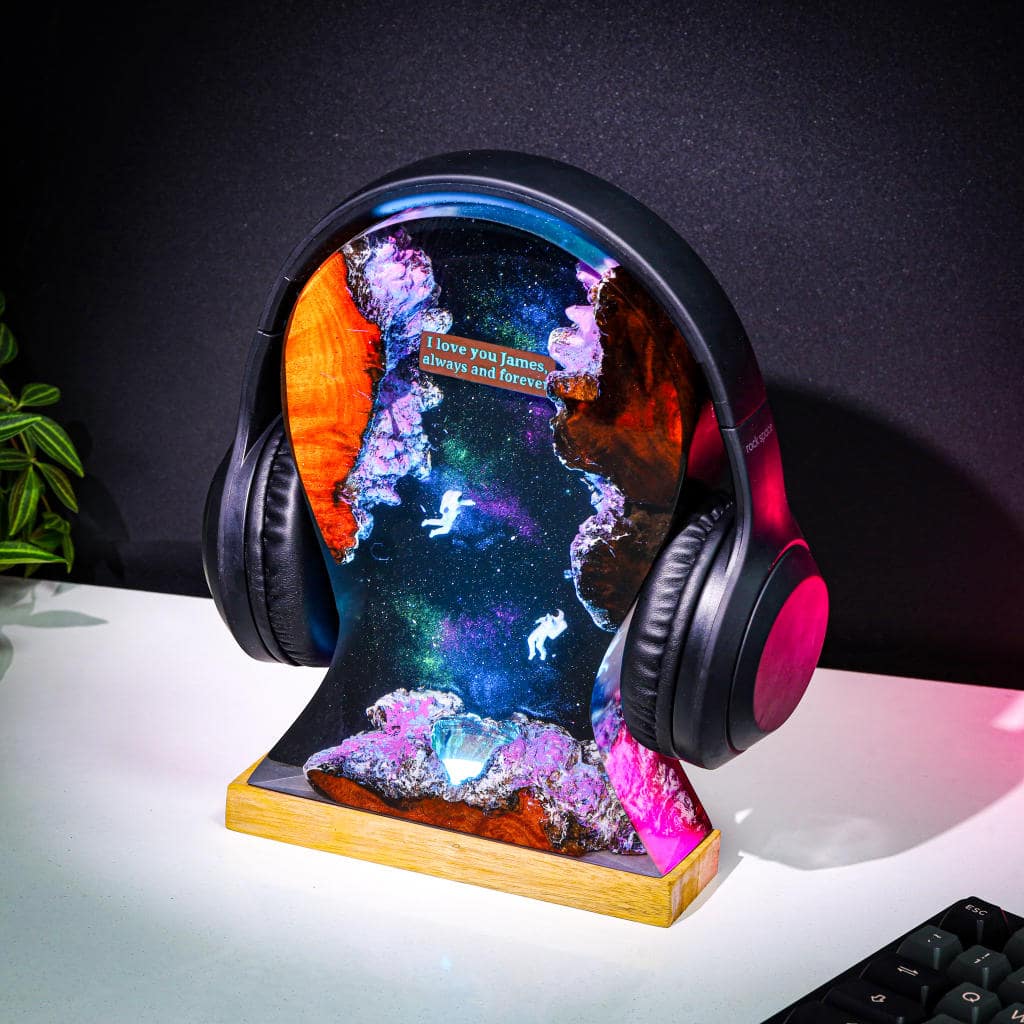 Custom Galaxy Headphone Stand - Image 6