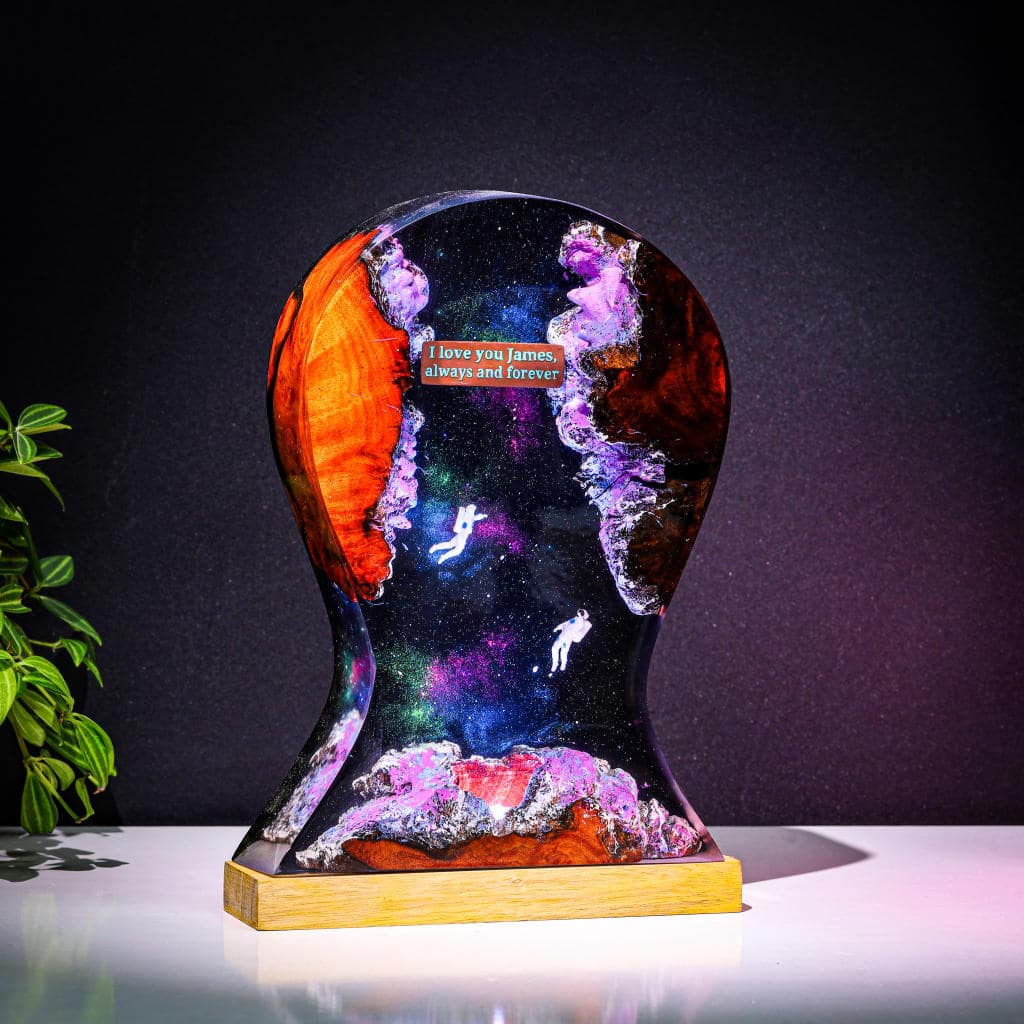 Custom Galaxy Headphone Stand - Image 7