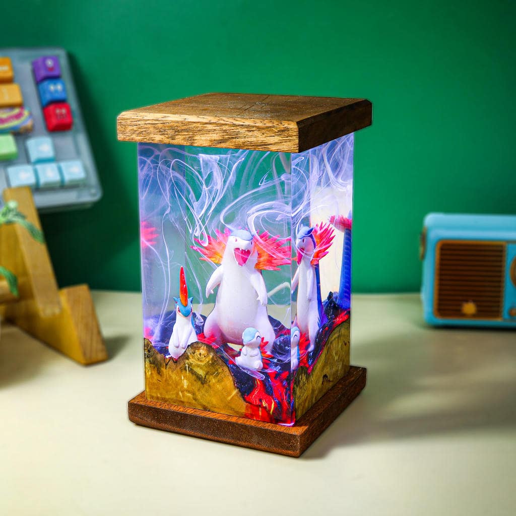 Cyndaquil Evolution Pokemon Lamp - Image 6