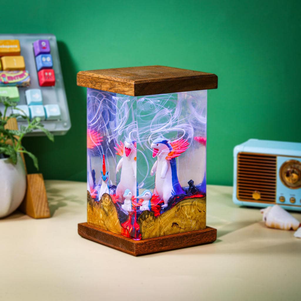 Cyndaquil Evolution Pokemon Lamp - Image 4
