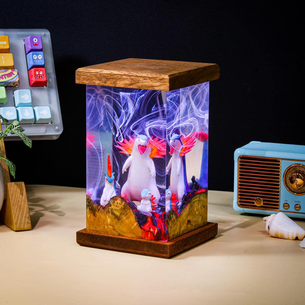 Cyndaquil Evolution Pokemon Lamp - Image 3