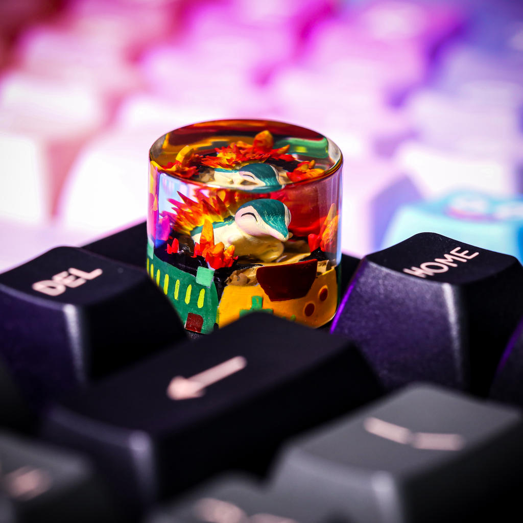 Cyndaquil Pokémon Keyboard Knob - Image 8