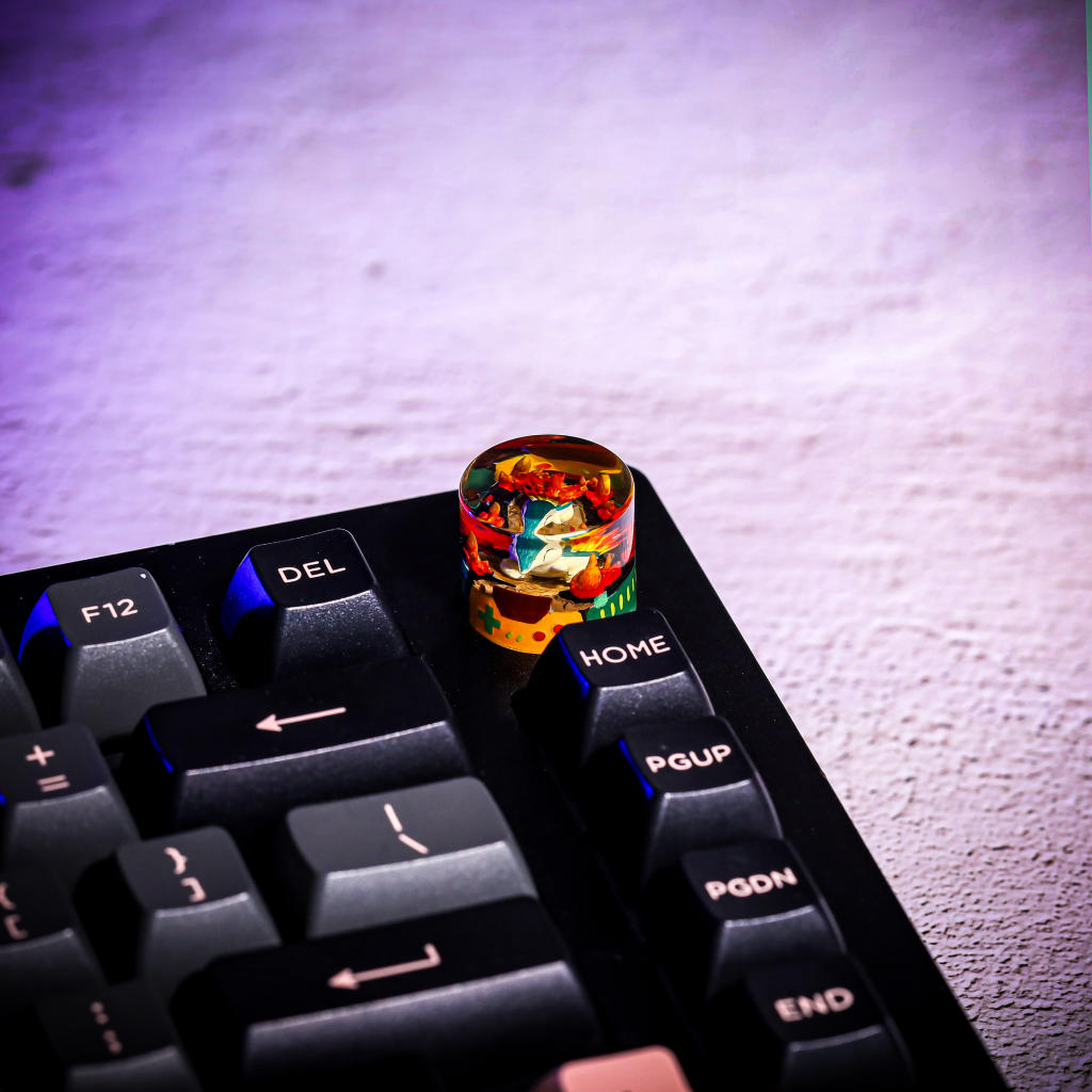 Cyndaquil Pokémon Keyboard Knob - Image 6