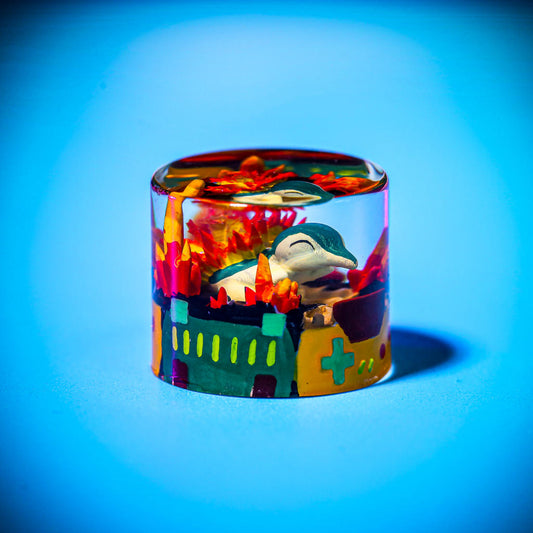 Cyndaquil Pokémon Keyboard Knob - Image 2